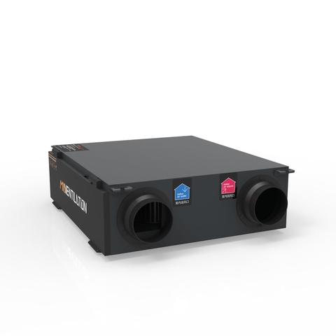 Quạt thông gió cách âm siêu êm - Hai chiều - LỌC CARON + HEPA + TĨNH ĐIỆN