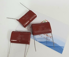 Tụ kẹo 2000V154J 0.15UF 2KV CBB81  polypropylene P31mm RK-235