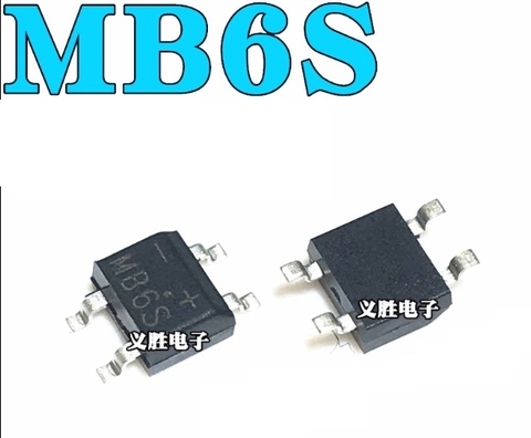 Diode cầu MB6S SOP-4 600V/0.5A G7-1