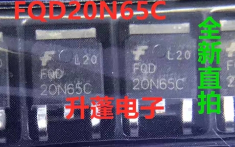 Mosfet FQD20N65C TO-252 HK-24-4