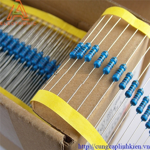 Điện trở MF 1.8K 1/2W 1% Chân đồng (100pcs) T1-L5