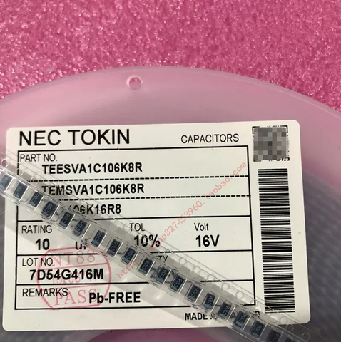 Tụ tantalum 10UF 16V 106K A3216 1206 10%