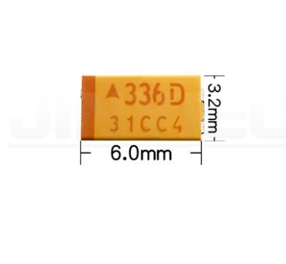 Tụ Tantalum 100uF 35V 7343 cuộn 500pcs