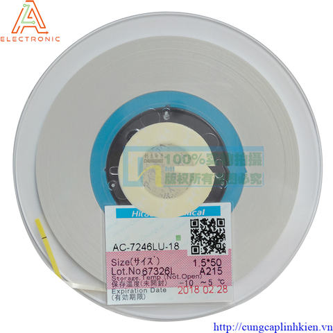 Keo Hitachi ACF AC-7246LU-18 2.0mm x 50M TAB kính thủy tinh