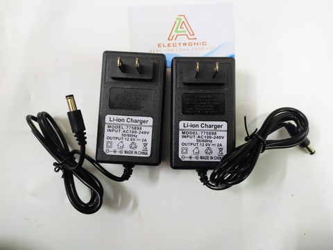 Nguồn adapter 12.6V 2A 5.5MM*2.5MM sạc pin lithium nguồn nhỏ G3-T3