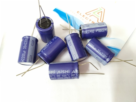 Tụ Aishi  2200uf 35v 16x25