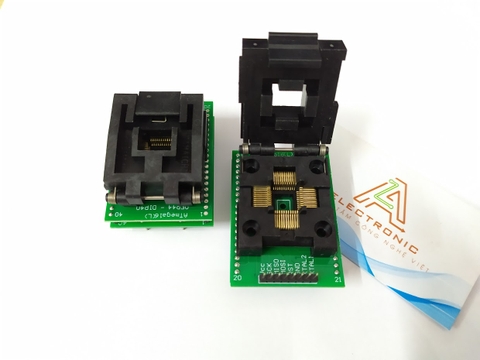 Đế nạp IC chân LQFP44 TQFP44 QFP44 DIP40 RK-15