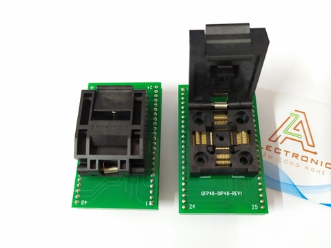 Đế nạp QFP48 TQFP LQFP48 DIP48 RK-15