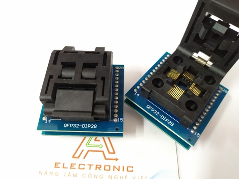 Đế nạp IC QFP32 DIP28 RK-7