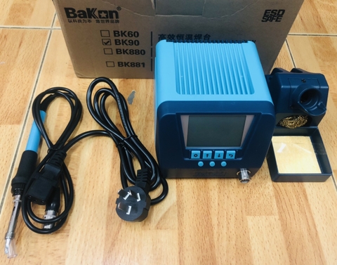 Bộ trạm hàn BAKON White Light BK90 công xuất 90W 220V 1.5% G9-5