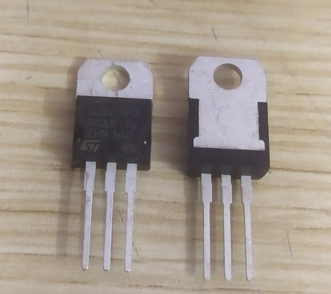 Mosfet STP160N75F3 P160N75F3 TO-220 mới RK-84