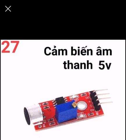 Cảm biến âm thanh 5v RK-127