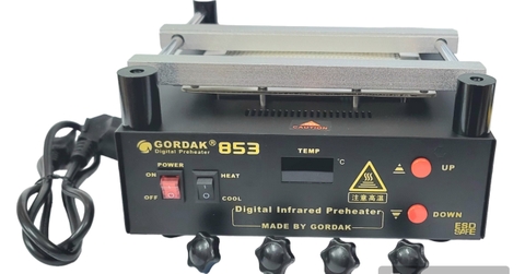 Máy hấp chip, mâm hấp chip Gordak 853 chính hãng 605W 100-500 độ C G1-T5