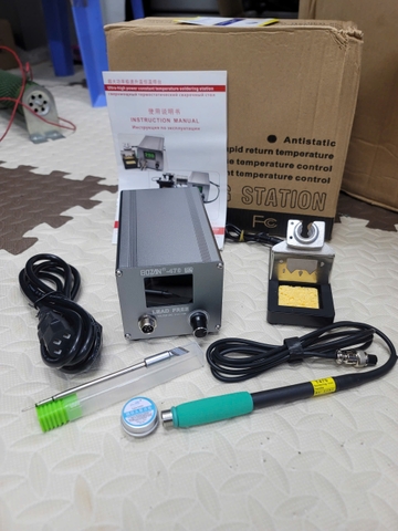 Full bộ trạm hàn BOZAN C470 công suất cao 500W đã kèm mũi dao 10K 1.5% GT1