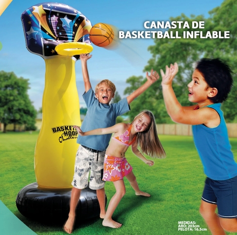 Canasta De Basketball Inflable