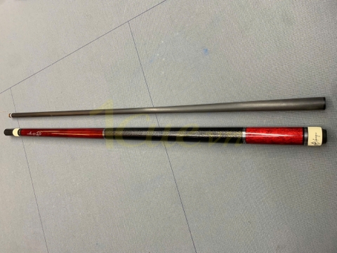 Cơ, Gậy Bi-a AB Đỏ kèm ngọn carbon Rhino l 1Cue.vn