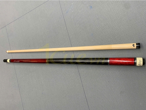 Cơ, Gậy Bi-a AB Đỏ kèm ngọn Rhino l 1Cue.vn