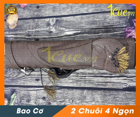 Bao Cơ Bi-a Nâu 2x4 | 1Cue.vn