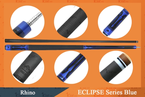 Cơ,Gậy Bi-a Rhino ECLIPSE Series  Blue ngọn carbon Rhino | 1Cue.vn