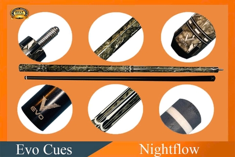 Cơ,Gậy Bi-a Nhảy EVO NightGlow | 1Cue.vn