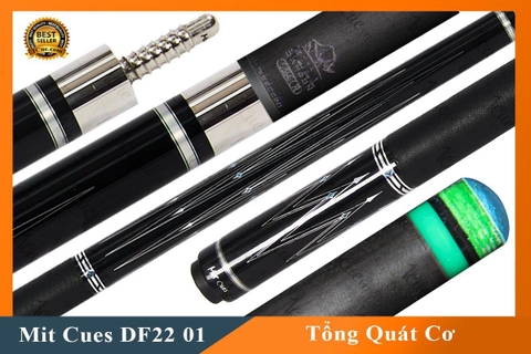 Cơ, Gậy Bi-a Mit Cues DF22 01 Ngọn CarbonRhino  | 1Cue.vn