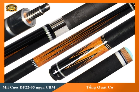 Cơ,Gậy Bi-a Mit Cues DF22-05 ngọn carbon Mit | 1Cue.vn