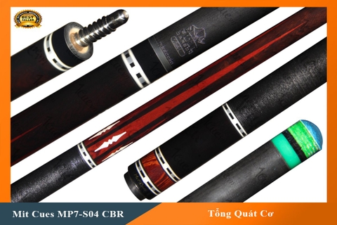 Cơ,Gậy Bi-a Mit Cues MP7-S04 ngọn carbon Rhino | 1Cue.vn