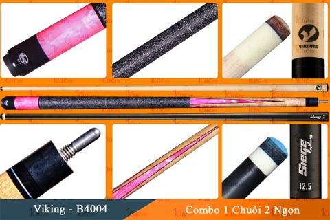 Cơ, Gậy Bi-a Viking-VK B4004 Combo 2 Ngọn Vikore, Siege 1Cue.vn