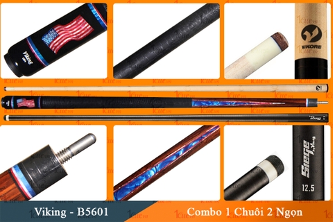 Cơ, Gậy Bi-a Viking-VK B5601 Combo 2 Ngọn Vikore, Siege 1Cue.vn