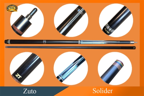 Cơ, Gậy Bi-a Zuto Solider Phủ Carbon l 1Cue.vn