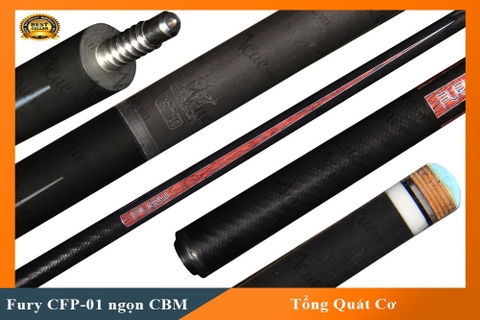 Cơ,Gậy Bia Fury CFP-01 ngọn carbon Mit | 1Cue.vn