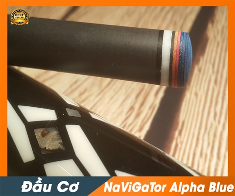 Đầu Cơ Bi a NaViGaTor Alpha Blue | 1Cue.vn