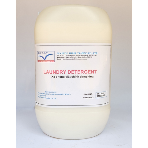 LAUNDRY DETERGENT Chất giặt dạng nước