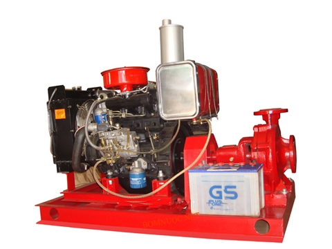 Hướng dẫn cách dùng máy bơm chữa cháy Diesel