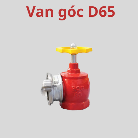Van Góc Chữa Cháy D65-Mex83-Bộ Quốc Phòng