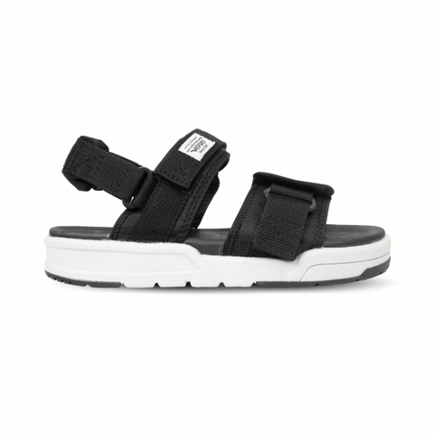 Giày sandal nam nữ unisex quai ngang hiệu Vento SD10033B2 màu đen