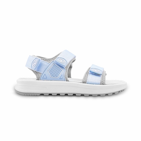 Sandal nữ Rova 2 quai ngang RV2205G màu xanh phối xám