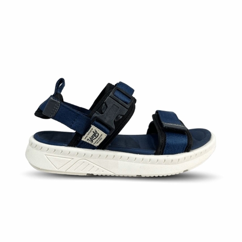 Giày sandal nam nữ 2 quai ngang Yanki YK00221Ch màu xanh navy