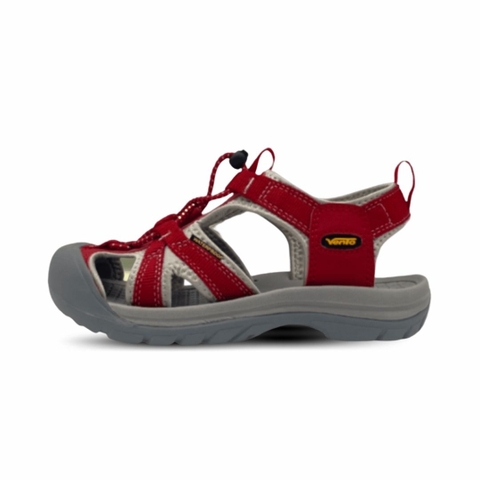 Sandal nữ Vento bít mũi SD08001R màu đỏ đô