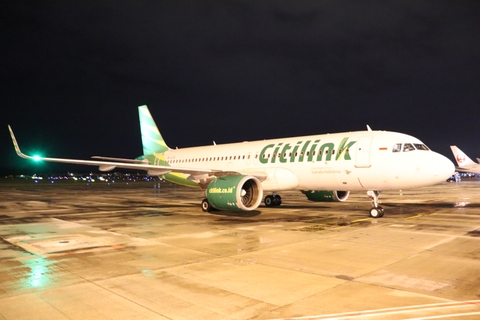 HGS phục vụ chuyến bay đầu tiên của Citilink tại Cảng hàng không quốc tế Nội Bài