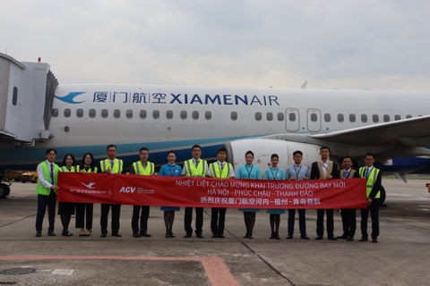 Xiamen Air chính thức khai trương đường bay mới kết nối Hà Nội – Phúc Châu – Thanh Đảo