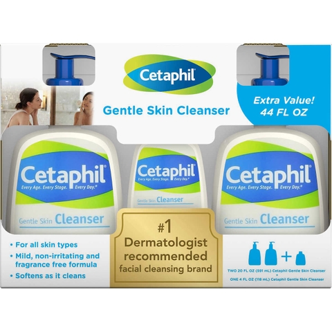 [ORDER] Sữa rửa mặt Cetaphil Gentle Skin Cleanser  - Nhãn hiệu được bác sĩ da liễu khuyên dùng
