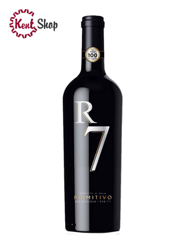 Rượu Vang Ý Đỏ R7 Primitivo Puglia IGP