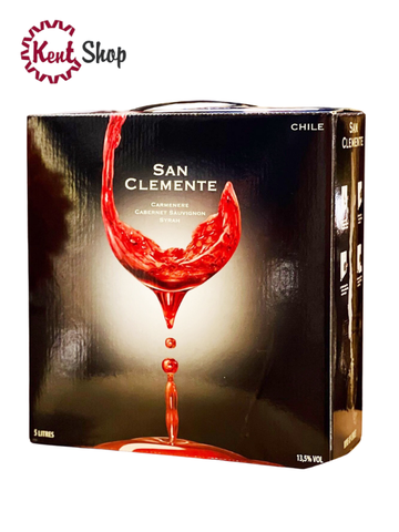 Rượu Vang Bịch Chile San Clemente Blend 3000ml