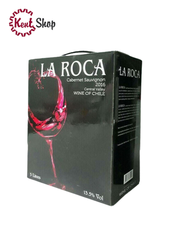 Rượu Vang Bịch Chile La Roca Cabernet Sauvignon 3000ml (MUA 11 TẶNG 1)