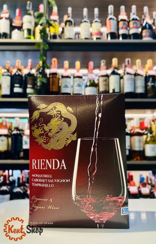 Rượu vang bịch Rienda Blend Organic & Vegan Wine 3L