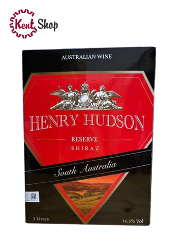 Rượu Vang Bịch Úc Henry Hudson 3000ml
