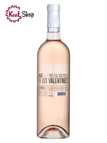 Rượu Vang Pháp Hồng Chateau Les Valentines L'Effronte.e Rose IGP