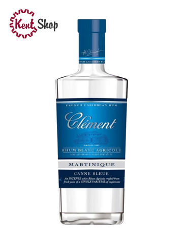 Clement Canne Bleue Rhum Blanc Agricole Martinique