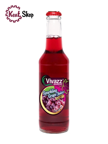 Nước Ép Nho Có Ga Vivazz Sparkling Juice Hương Nho Đỏ